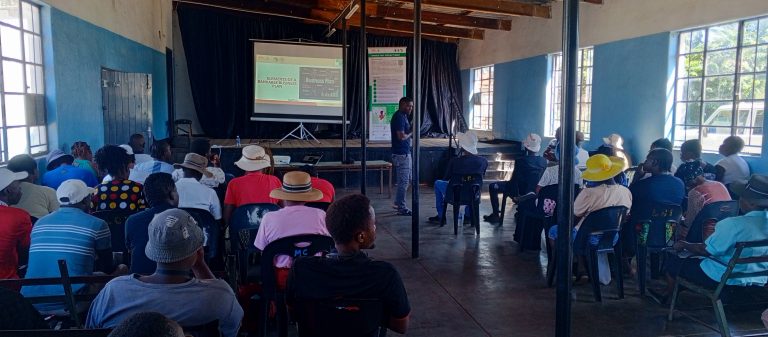 Group discussion with participants at Norton